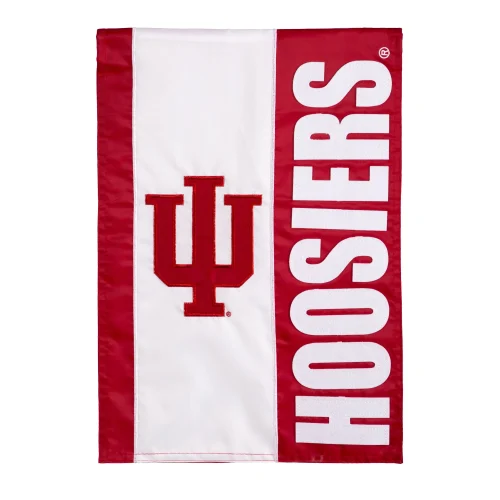 Garden Flag Indiana University Embellished