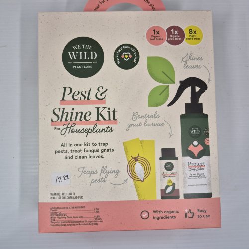 We The Wild Pest & Shine Kit For Houseplants