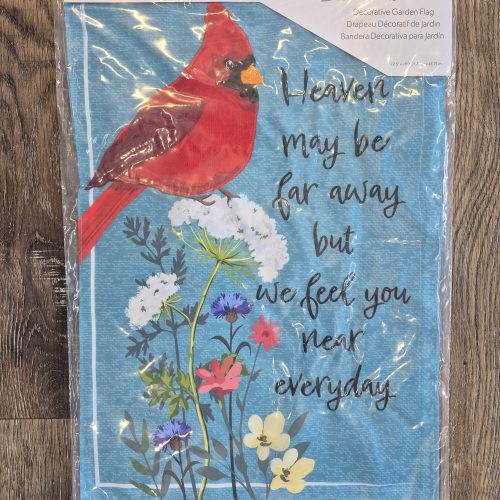 Garden Flag Cardinal Memorial
